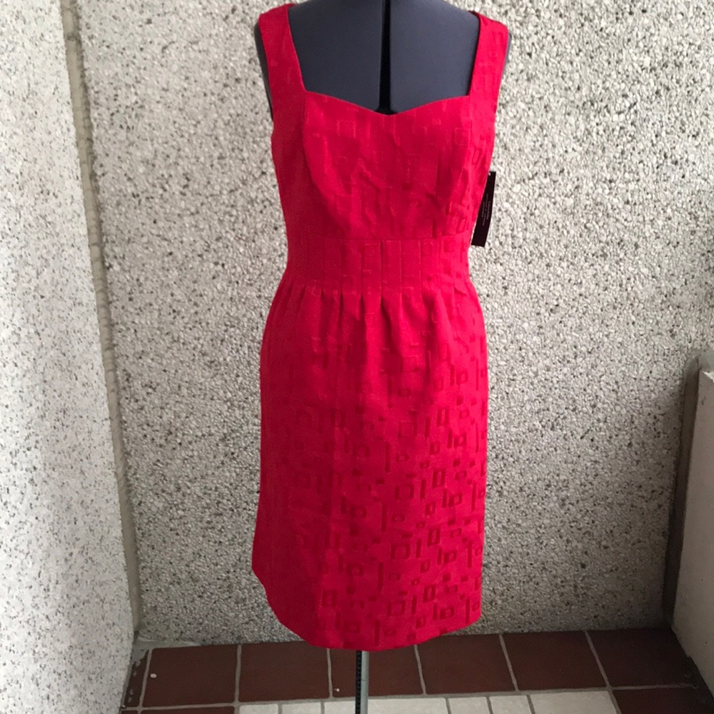 New Tahari Red Dress size size 10